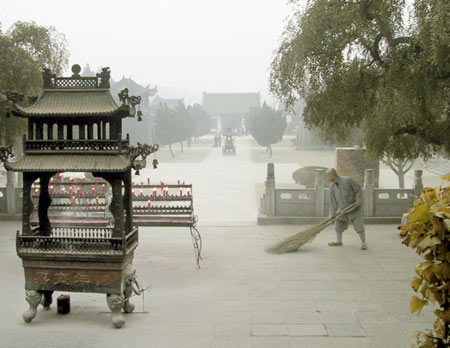 Budhist_Monastry_at_Dawn